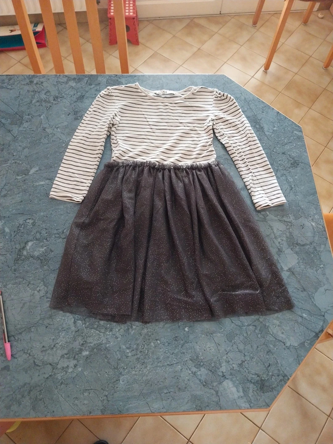Robe manche longue T.8ans